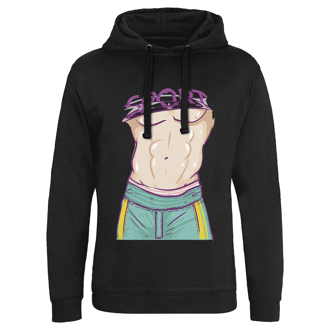 Body Of A God Mens Hoodie Without Pocket Gym C911