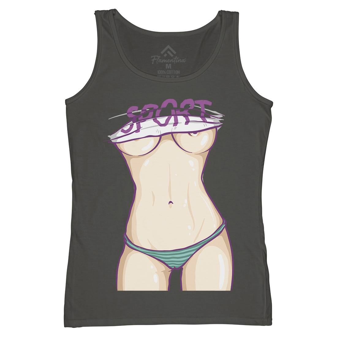 Body Of A Goddess Womens Organic Tank Top Vest Gym C912