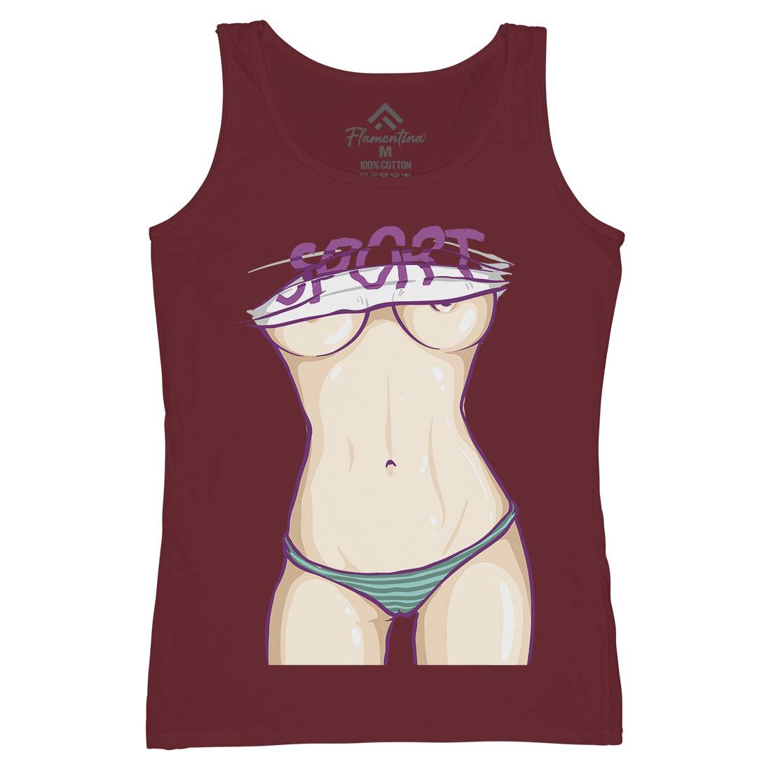 Body Of A Goddess Womens Organic Tank Top Vest Gym C912