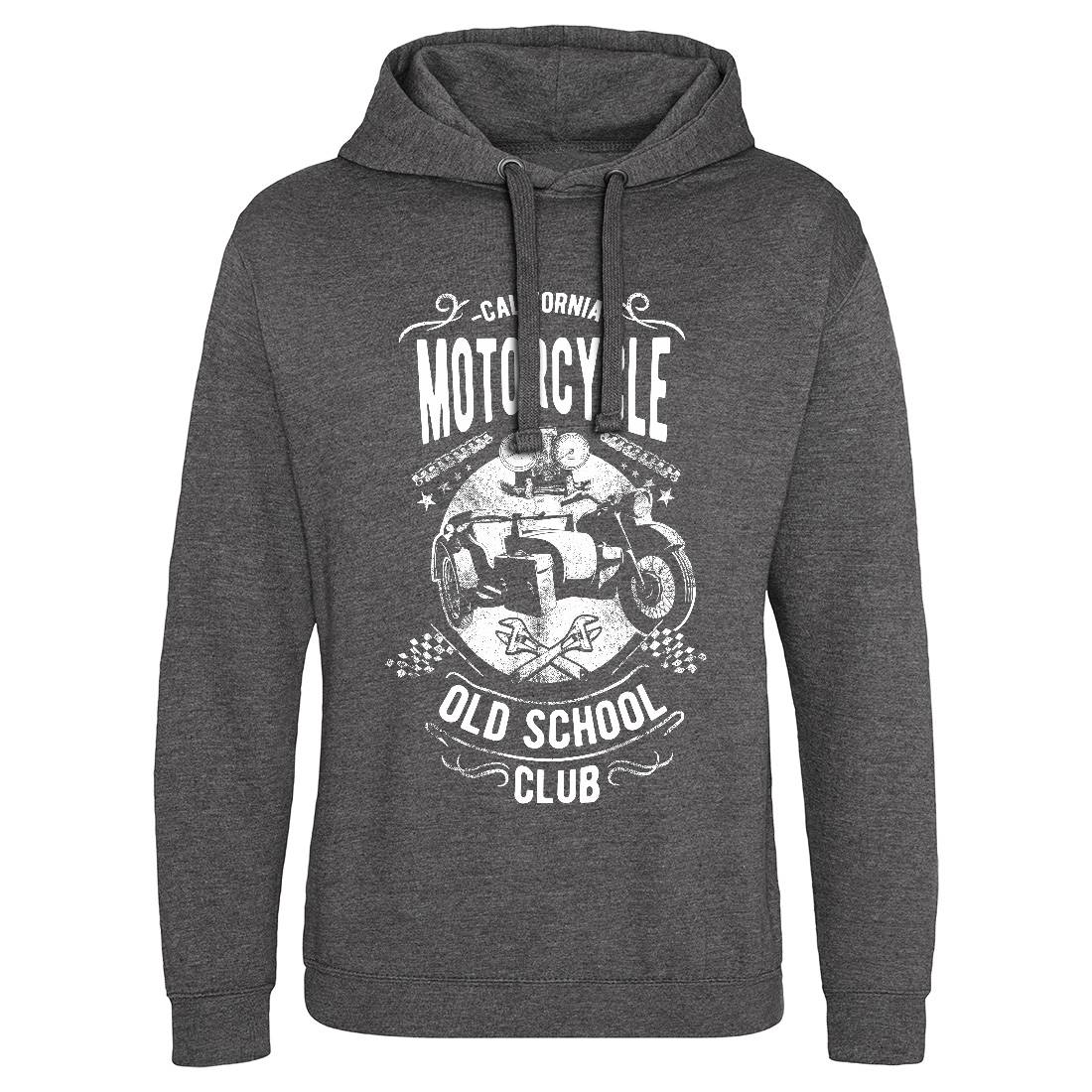 California Old School Club Mens Hoodie Without Pocket Motorcycles C913