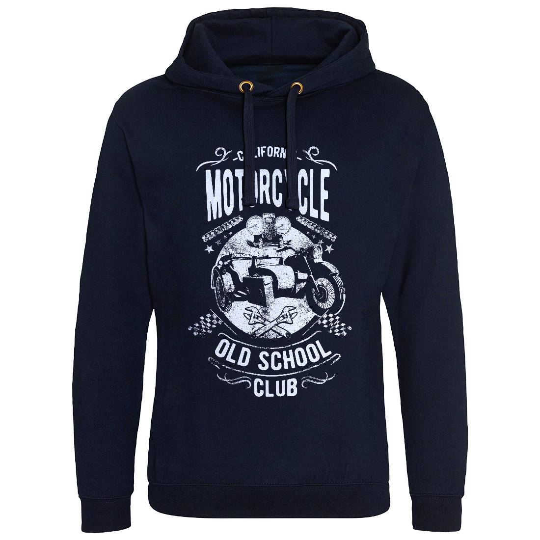 California Old School Club Mens Hoodie Without Pocket Motorcycles C913
