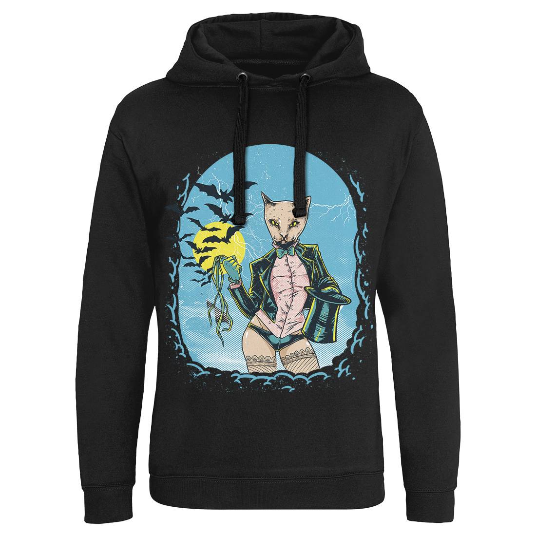 Cat Mens Hoodie Without Pocket Animals C915