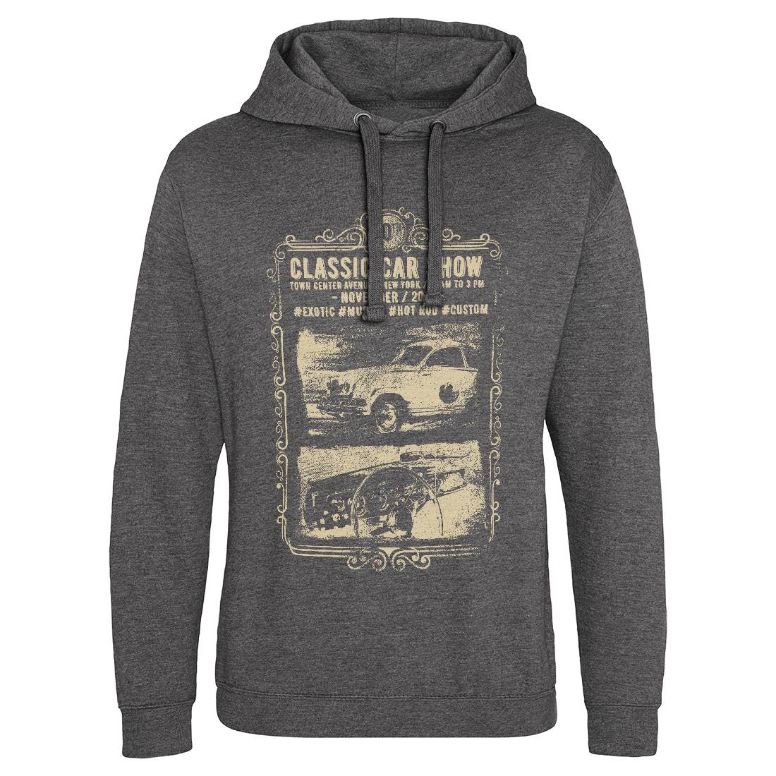Classic Car Show Mens Hoodie Without Pocket Cars C917