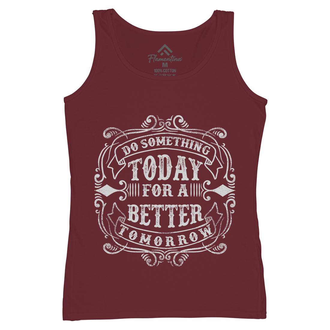 Do Something Today Womens Organic Tank Top Vest Quotes C923