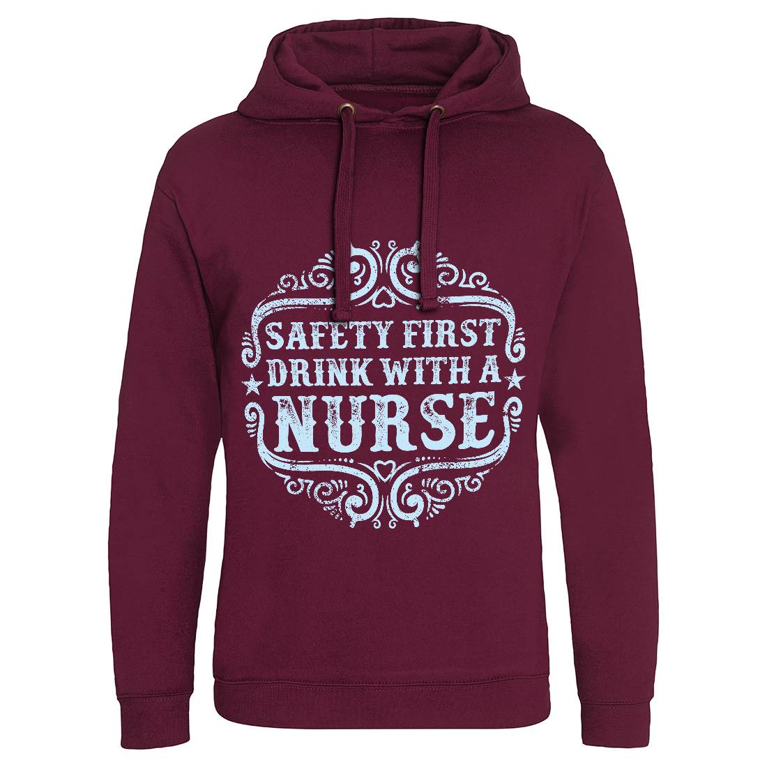 Drink With A Nurse Mens Hoodie Without Pocket Work C926