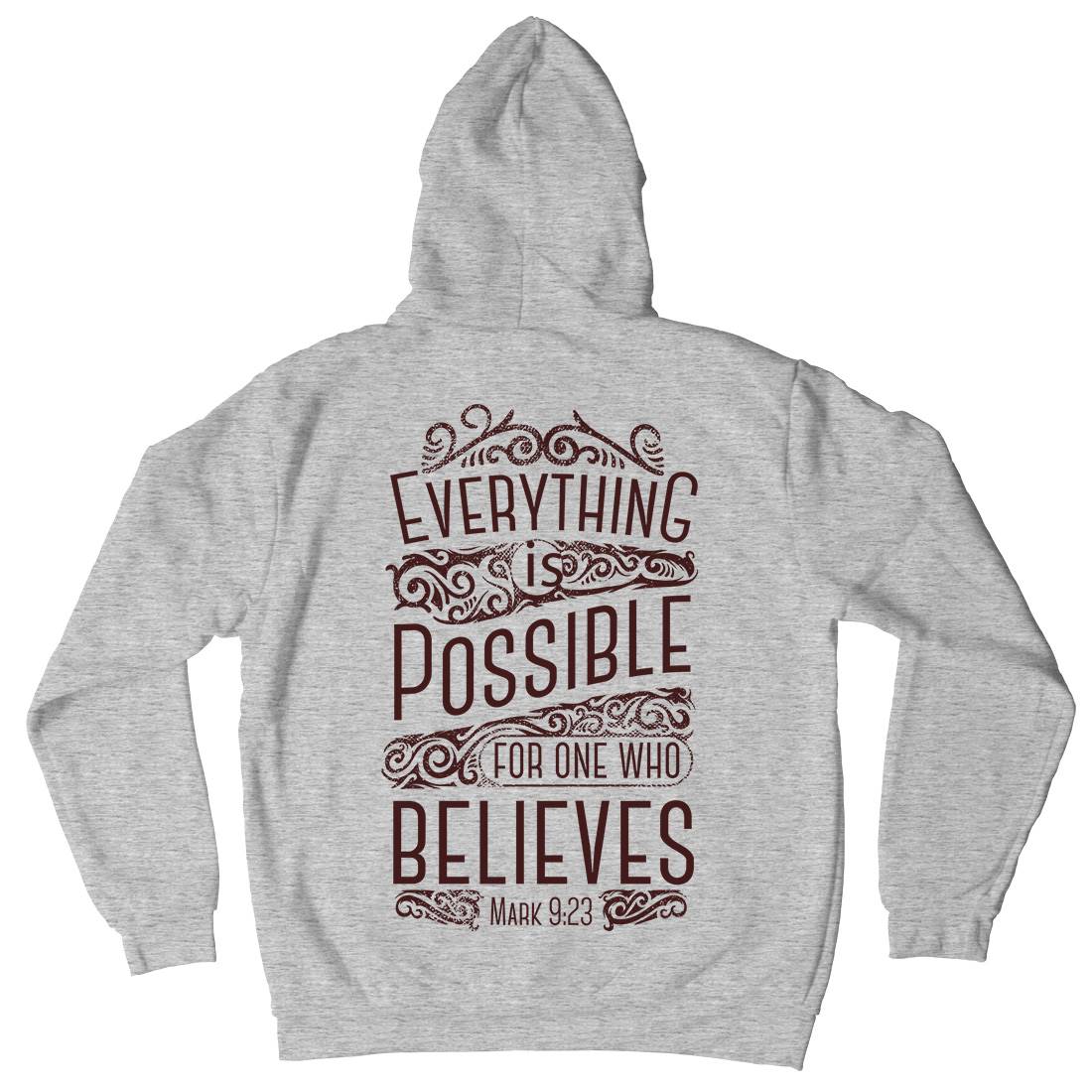 Everything Is Possible Kids Crew Neck Hoodie Religion C928