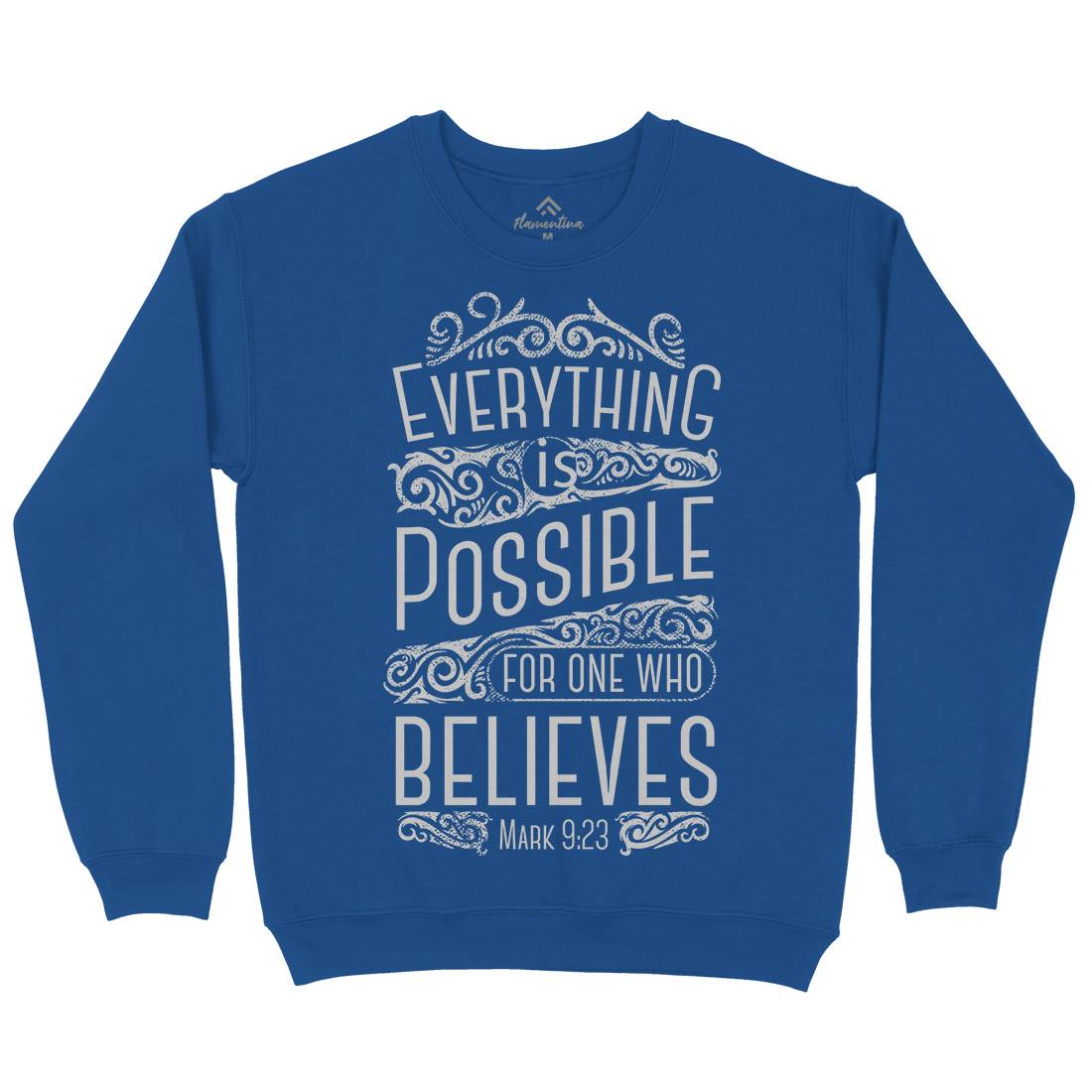 Everything Is Possible Kids Crew Neck Sweatshirt Religion C928