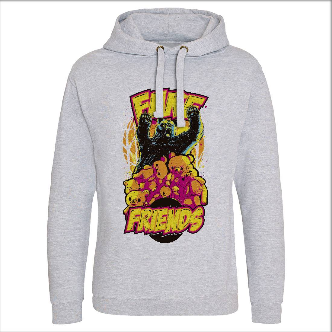 Fake Friends Mens Hoodie Without Pocket Retro C929