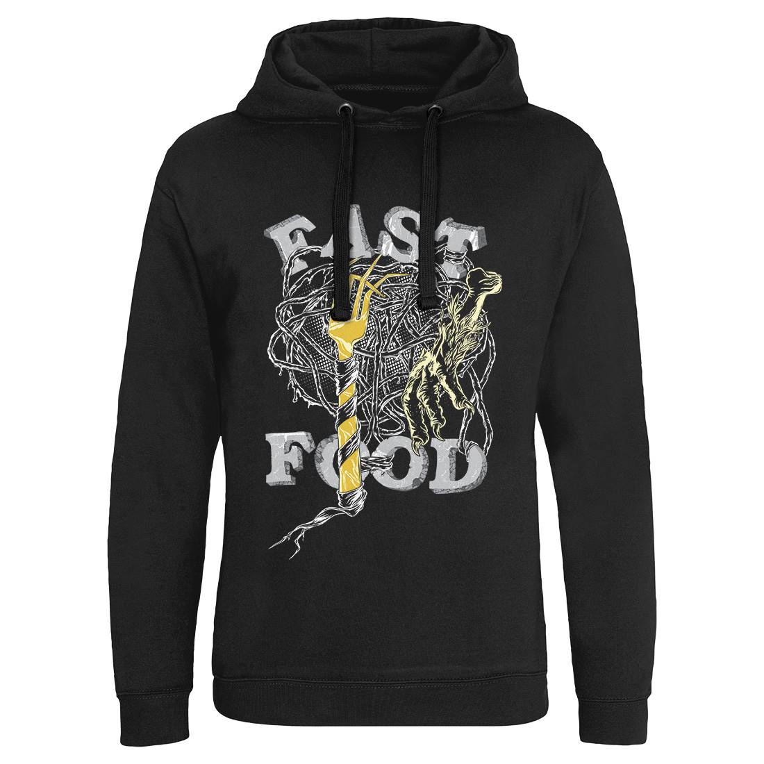 Fast Mens Hoodie Without Pocket Food C931