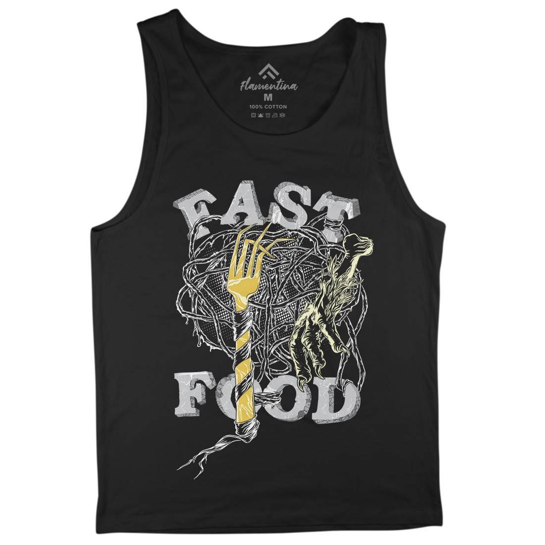 Fast Mens Tank Top Vest Food C931
