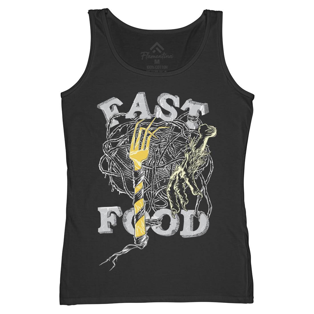 Fast Womens Organic Tank Top Vest Food C931