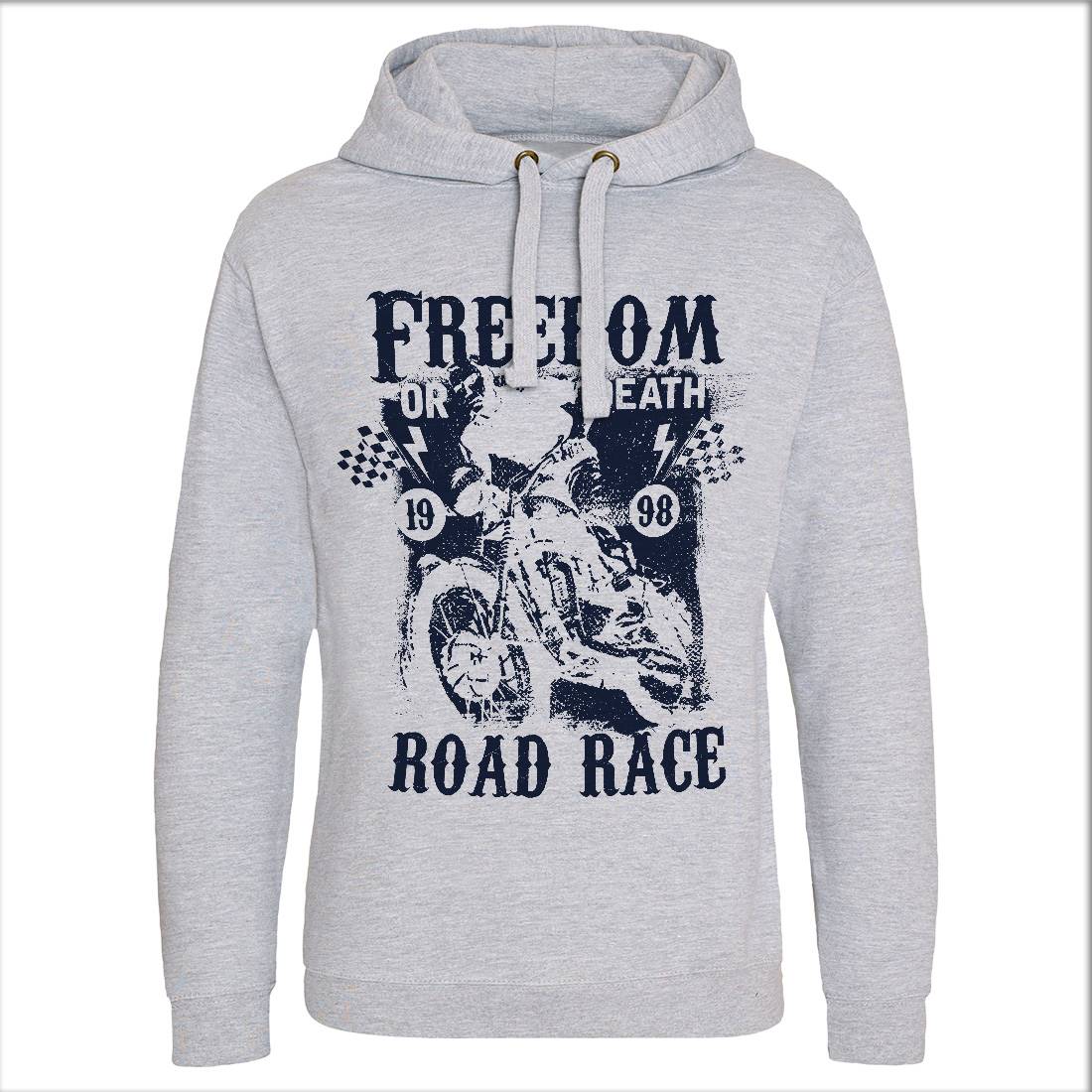 Freedom Or Death Mens Hoodie Without Pocket Motorcycles C934