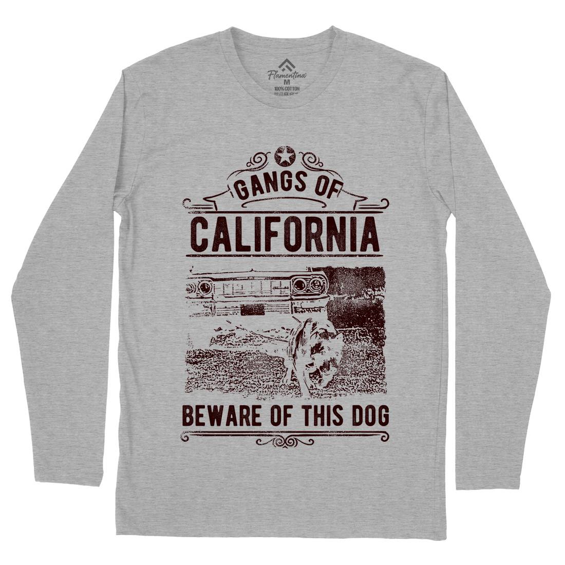 Gangs Of California Mens Long Sleeve T-Shirt American C935