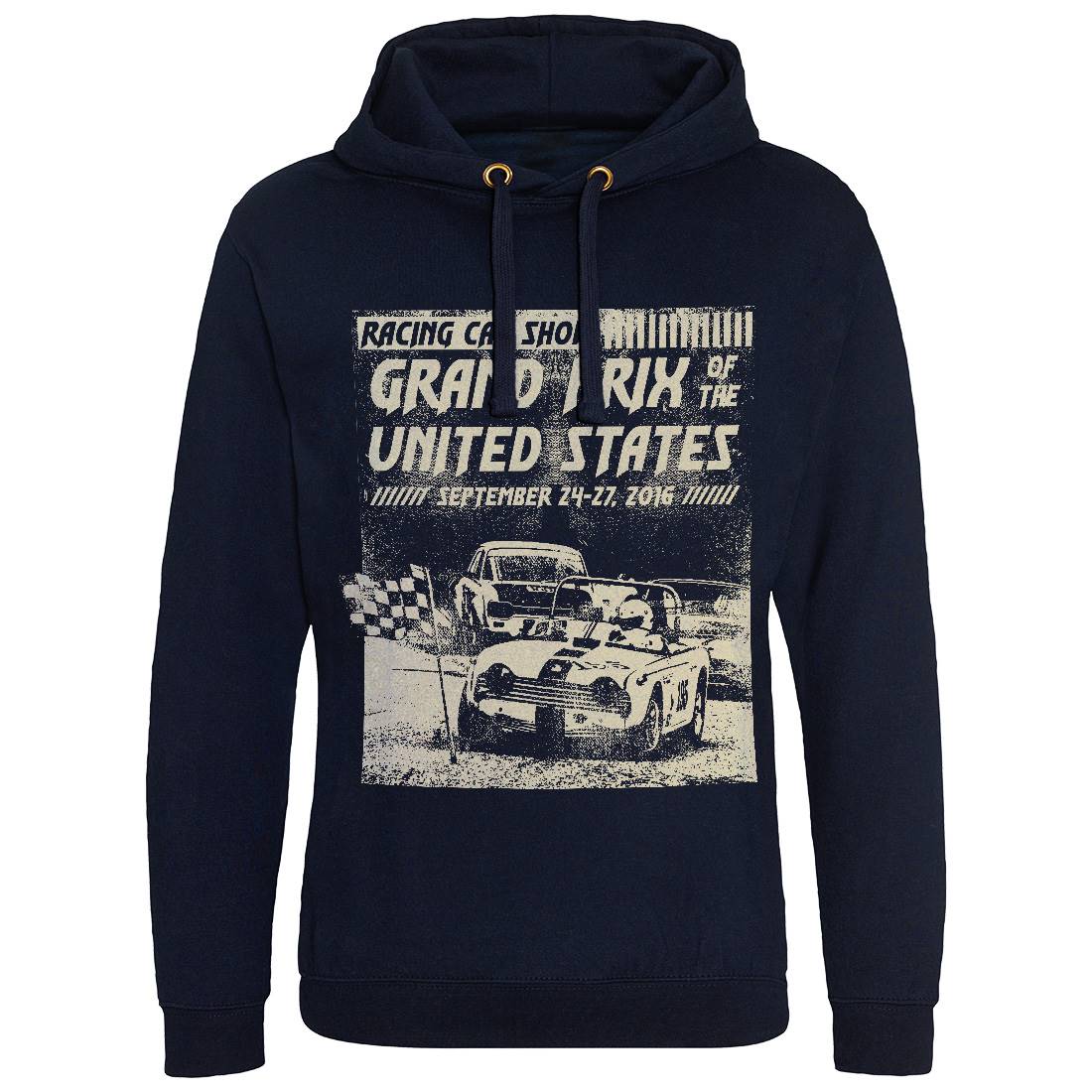 Us Car Race Mens Hoodie Without Pocket Cars C939