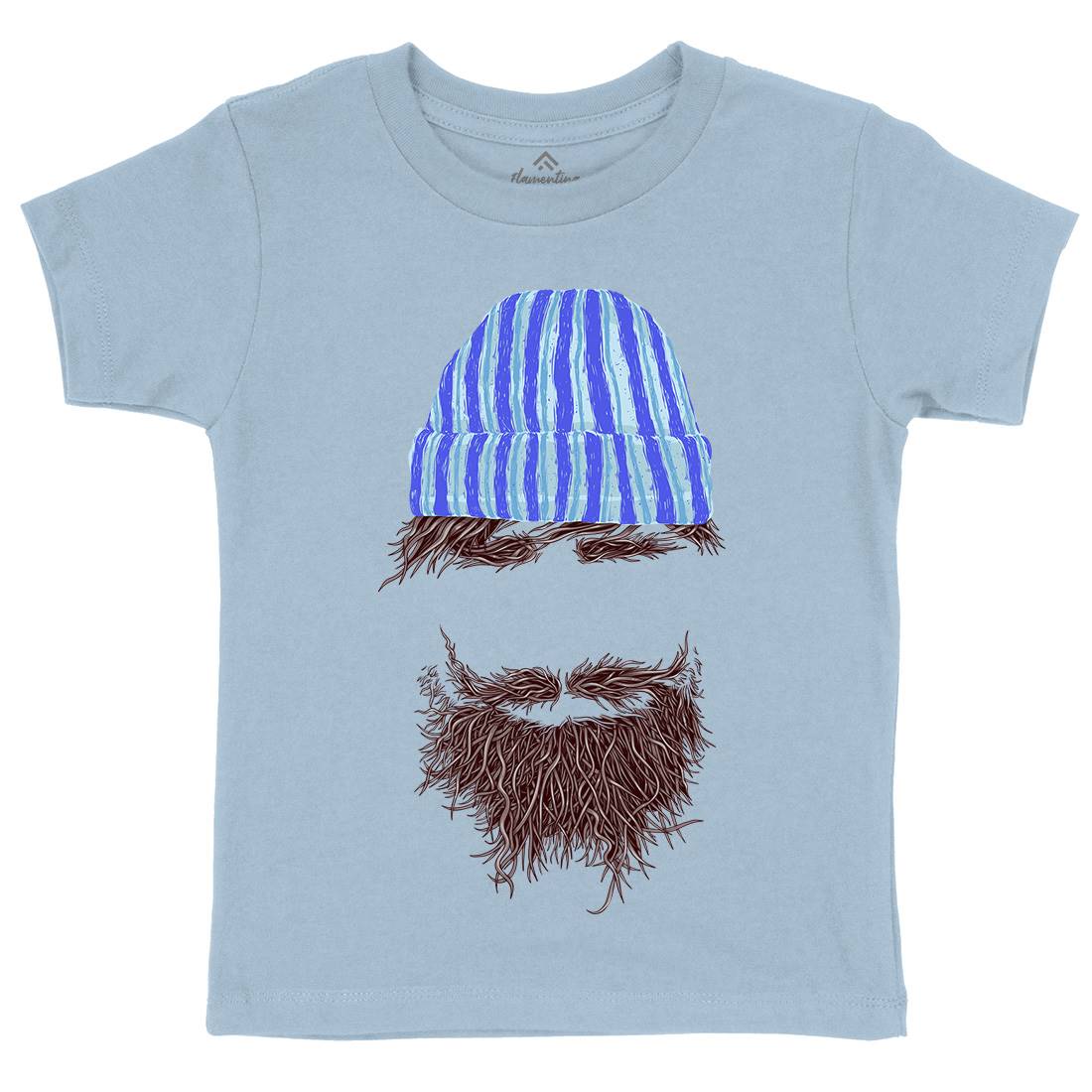Hipster Kids Organic Crew Neck T-Shirt Barber C942
