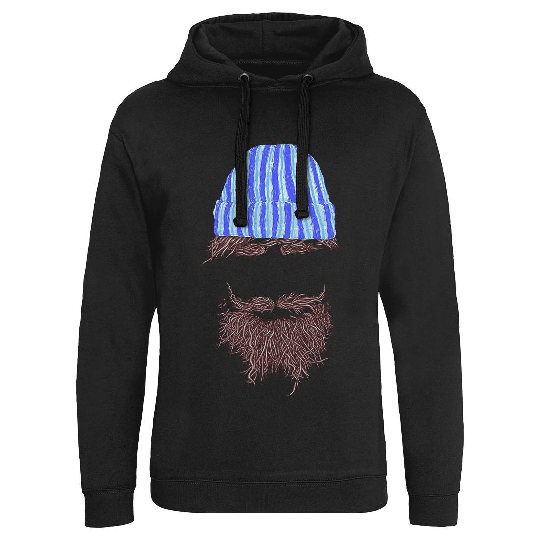 Hipster Mens Hoodie Without Pocket Barber C942