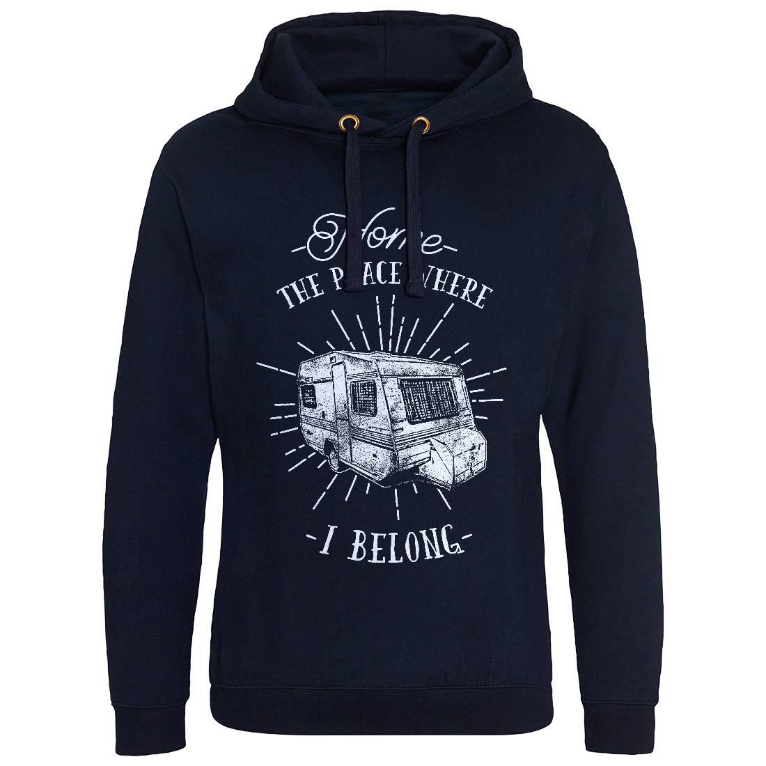 Home The Place Where I Belong Mens Hoodie Without Pocket Nature C944