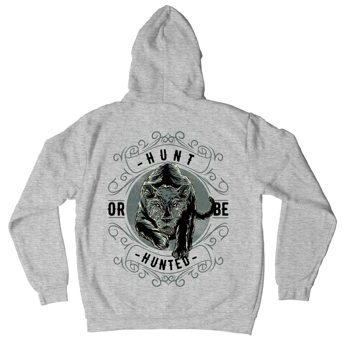 Hunt Or Be Hunted Mens Hoodie With Pocket Nature C945