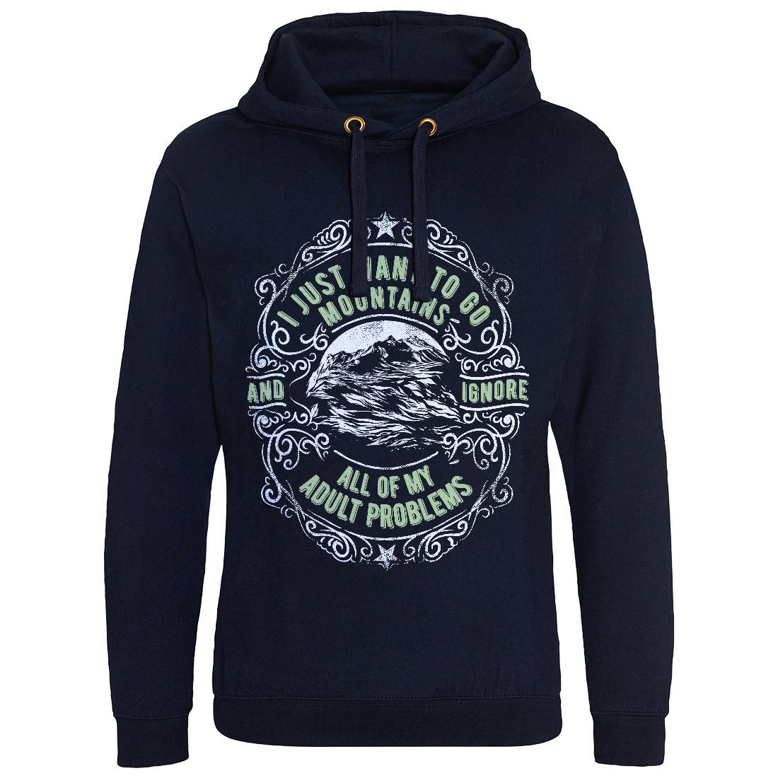 I Want To Go Mountains Mens Hoodie Without Pocket Nature C948