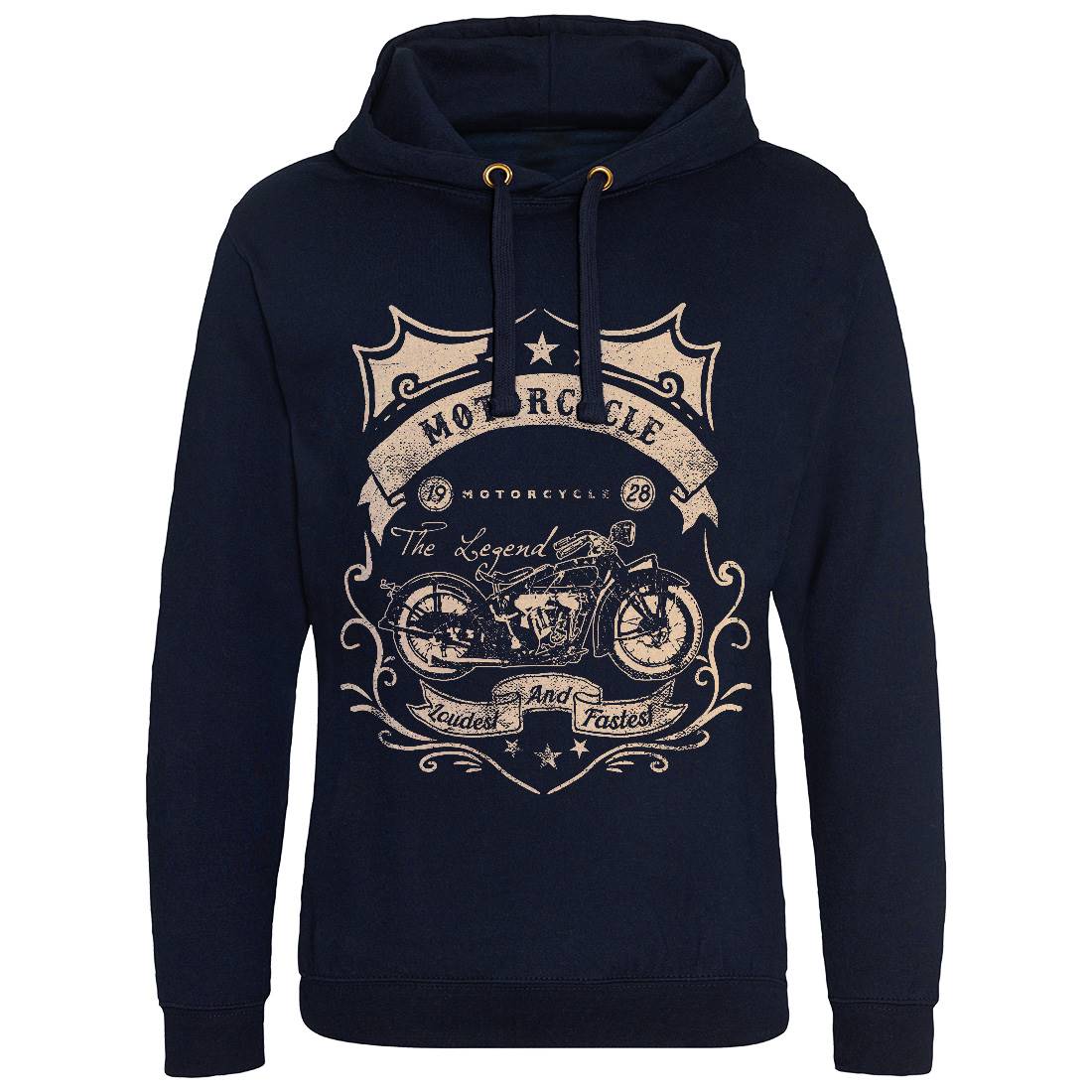 Motorcycle Club Mens Hoodie Without Pocket Motorcycles C952