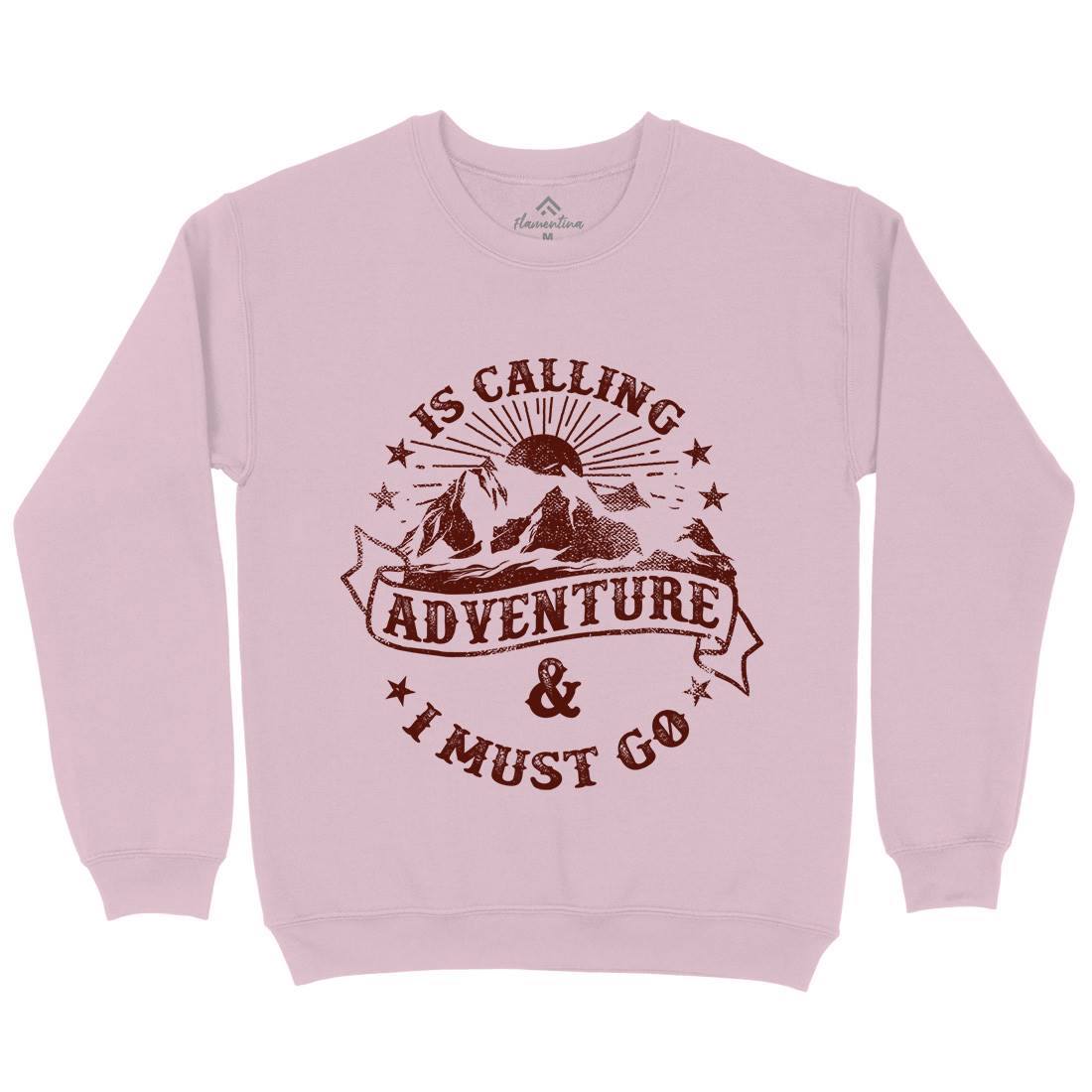 Is Calling Adventure Kids Crew Neck Sweatshirt Nature C954