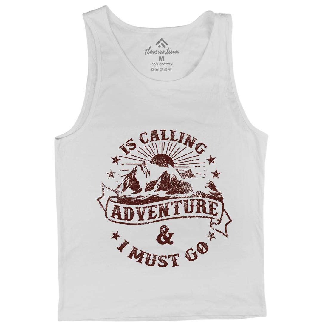 Is Calling Adventure Mens Tank Top Vest Nature C954