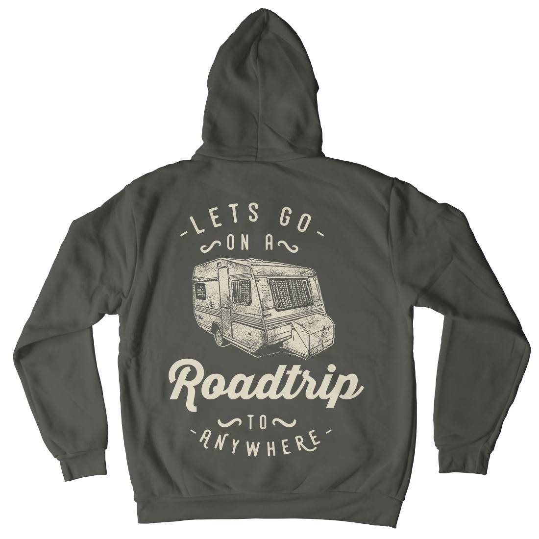 Let&#39;s Go On A Roadtrip Mens Hoodie With Pocket Nature C957