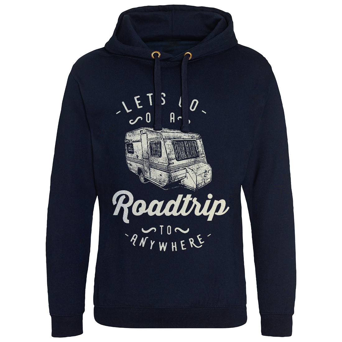Let&#39;s Go On A Roadtrip Mens Hoodie Without Pocket Nature C957