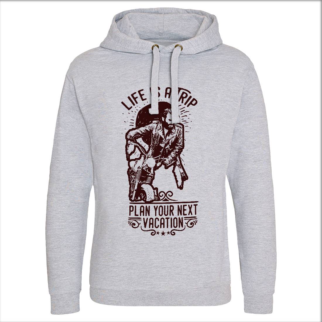 Life Is A Trip Mens Hoodie Without Pocket Motorcycles C959