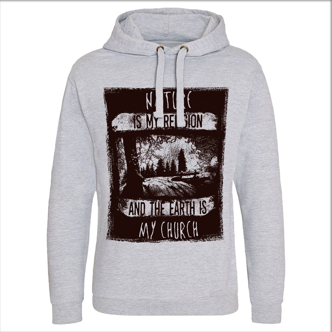 Is My Religion Mens Hoodie Without Pocket Nature C967