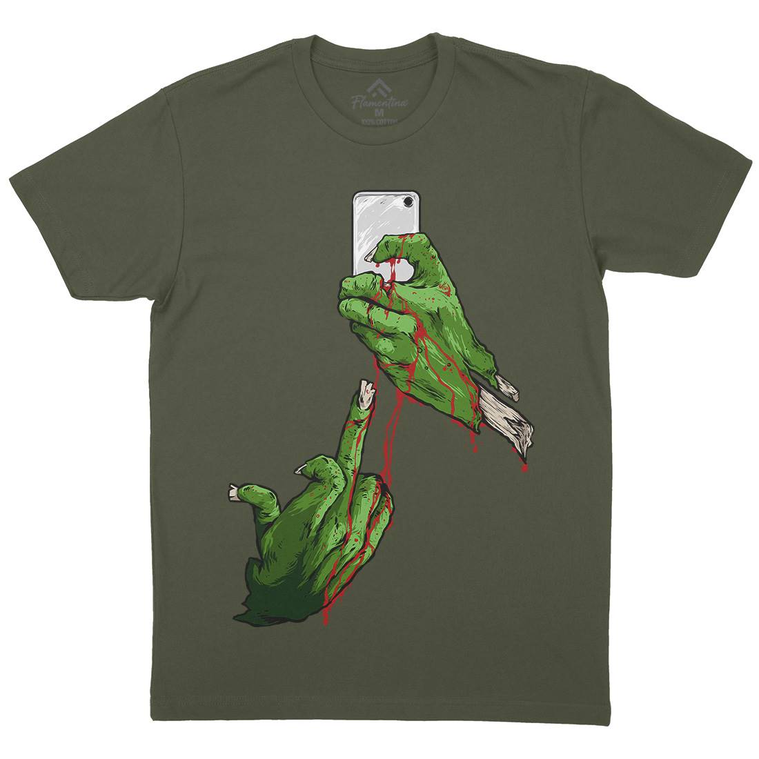 Selfie Mens Crew Neck T-Shirt Geek C974