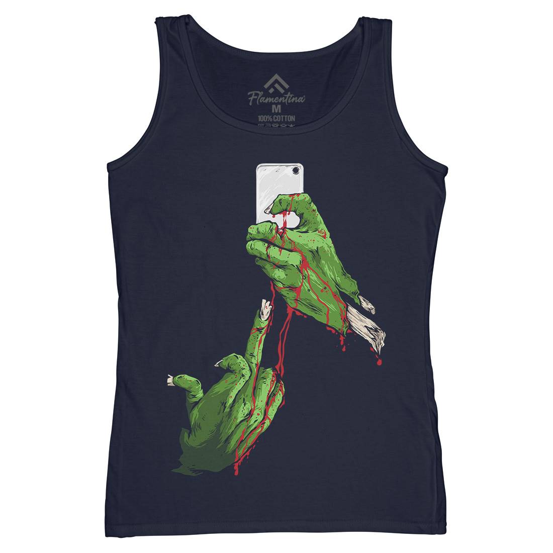 Selfie Womens Organic Tank Top Vest Geek C974