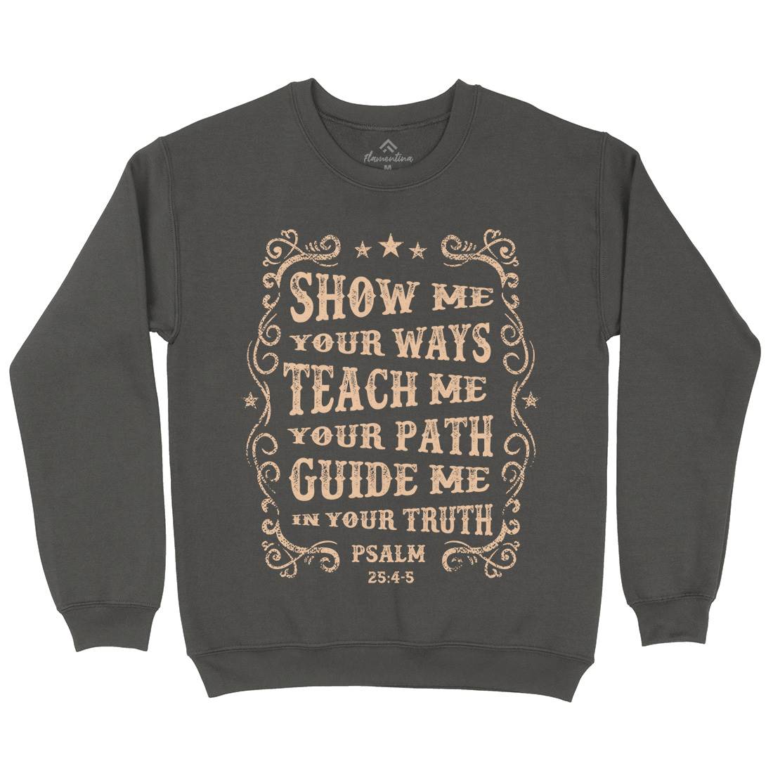 Show Me Teach Me Guide Me Kids Crew Neck Sweatshirt Religion C976