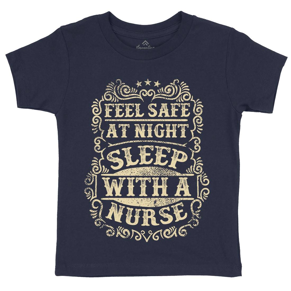 Sleep With Nurse Kids Crew Neck T-Shirt Work C977