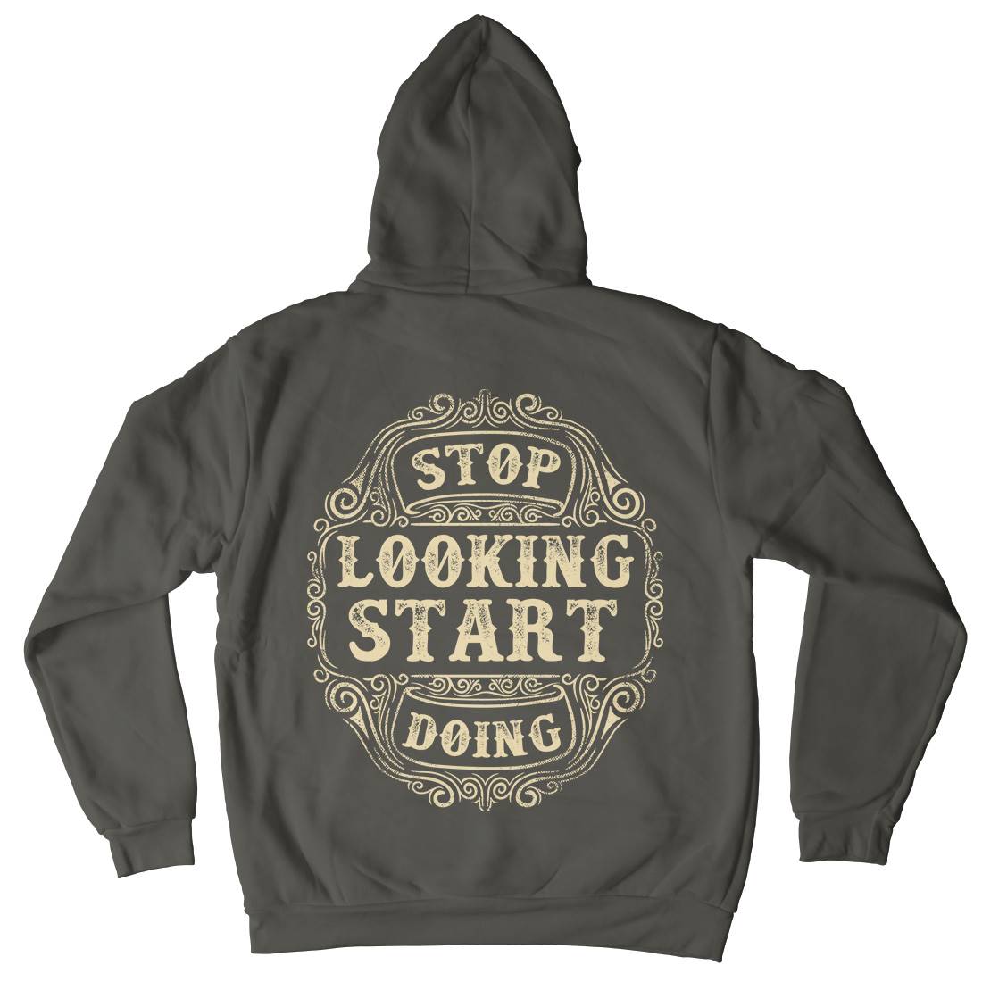 Stop Looking Start Doing Kids Crew Neck Hoodie Quotes C979