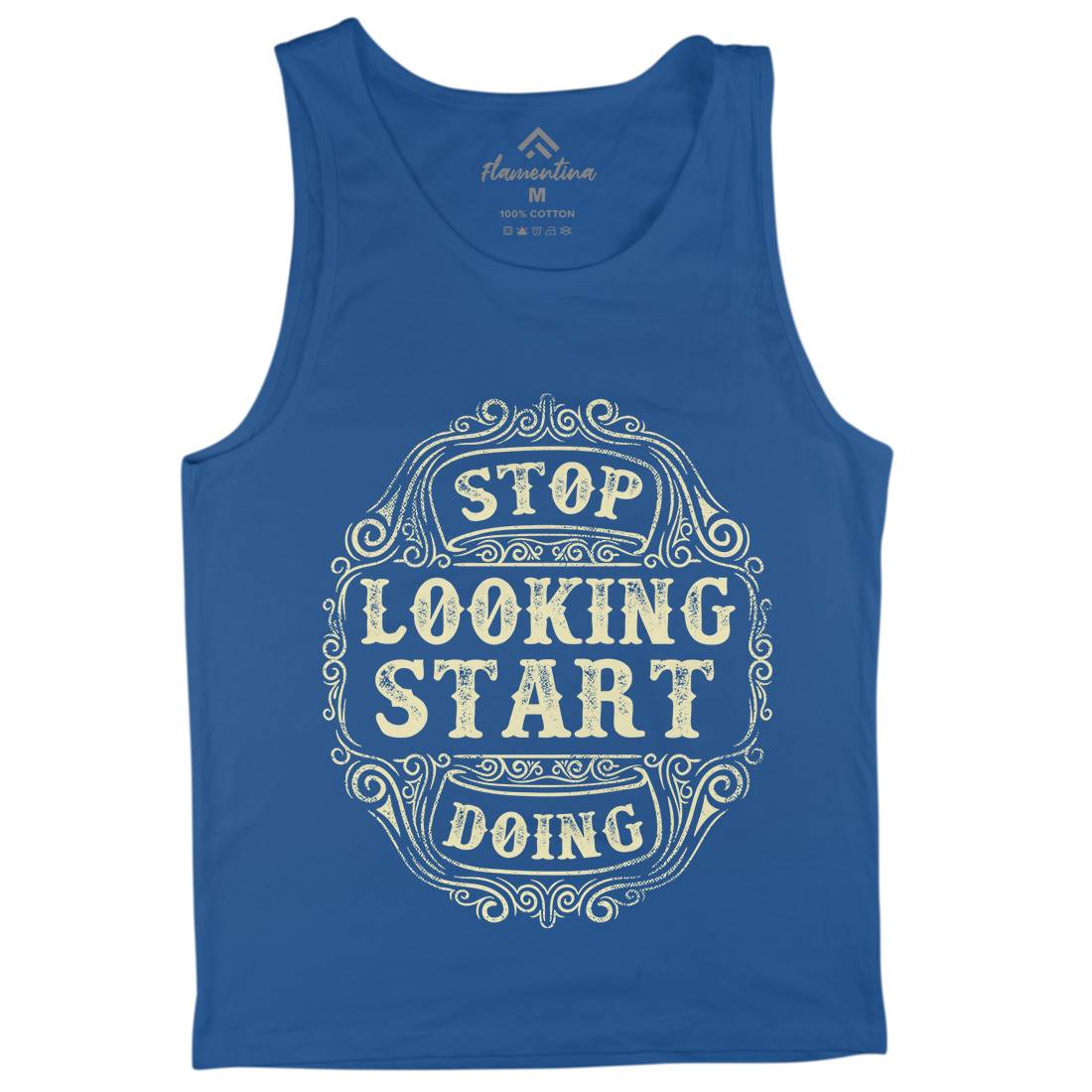 Stop Looking Start Doing Mens Tank Top Vest Quotes C979