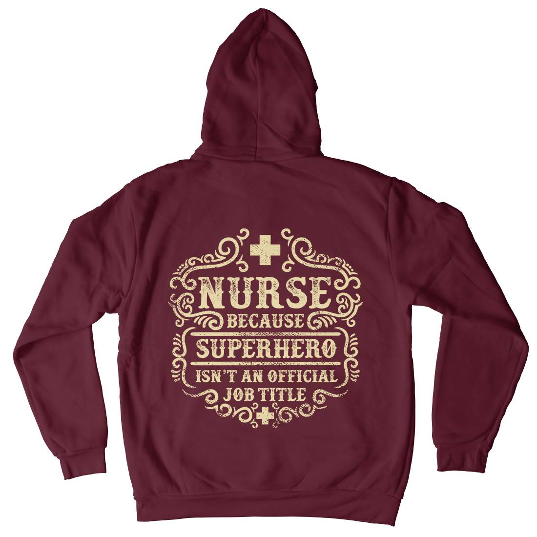 Superhero Isn&#39;t An Official Job Title Mens Hoodie With Pocket Work C980