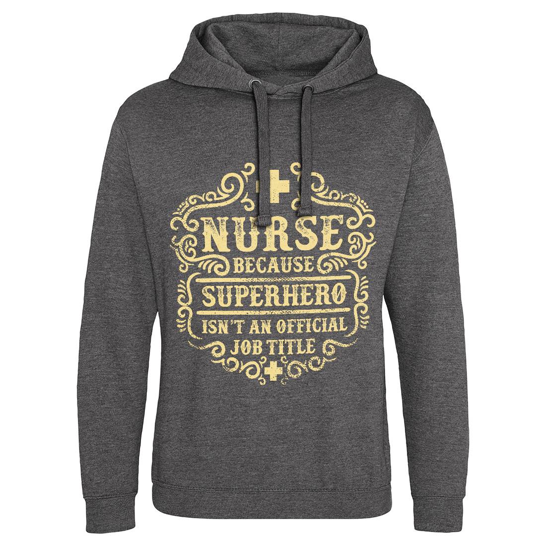 Superhero Isn&#39;t An Official Job Title Mens Hoodie Without Pocket Work C980