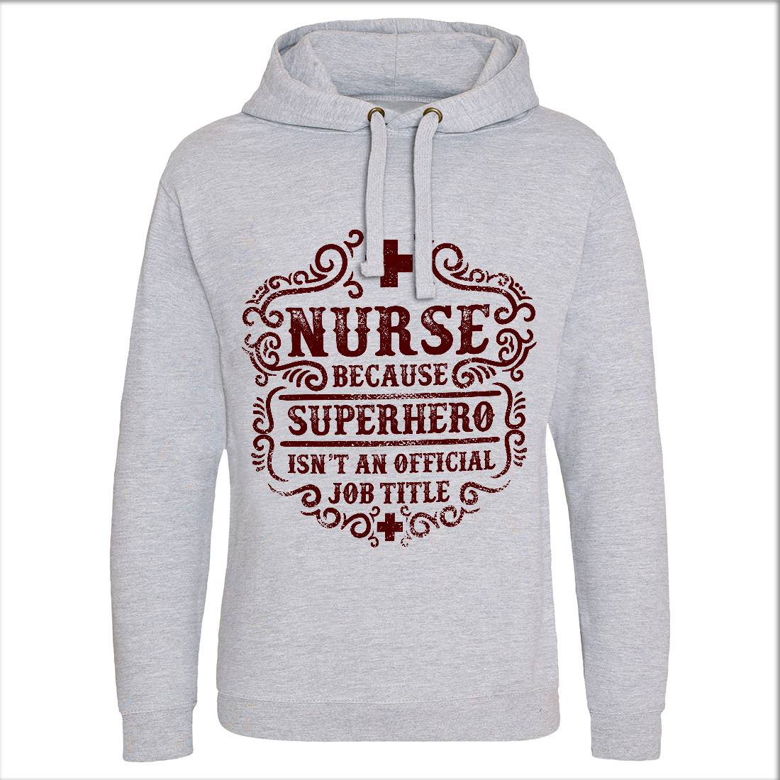 Superhero Isn&#39;t An Official Job Title Mens Hoodie Without Pocket Work C980