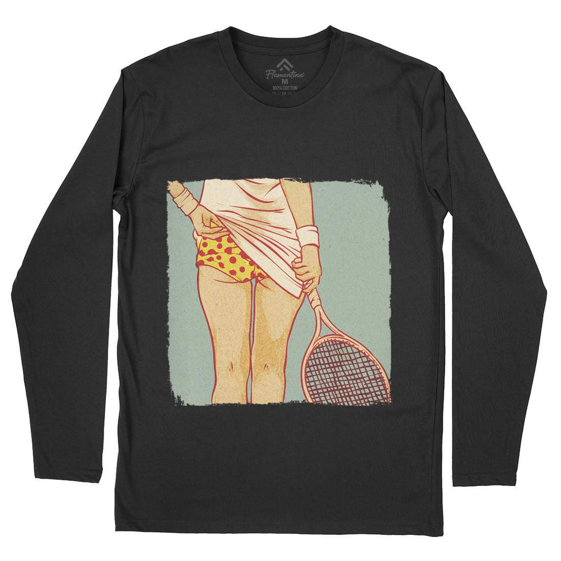 Tennis Is Sexy Mens Long Sleeve T-Shirt Sport C982