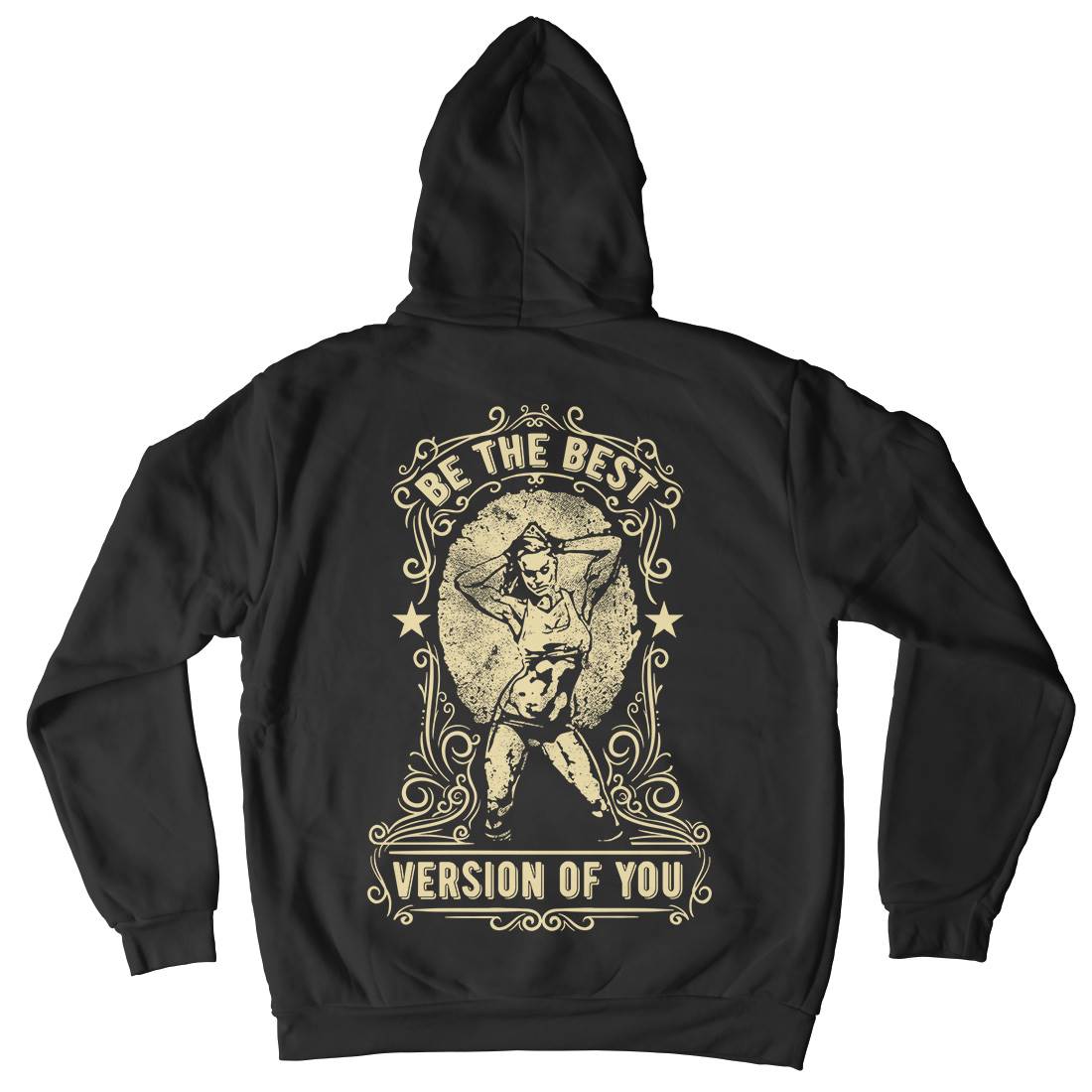 The Best Version Of You Mens Hoodie With Pocket Gym C984