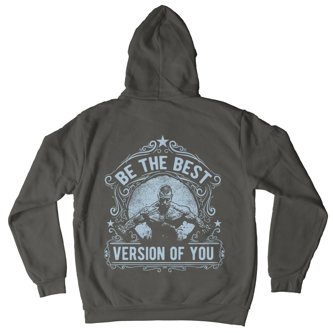 The Best Version Of You Mens Hoodie With Pocket Gym C985