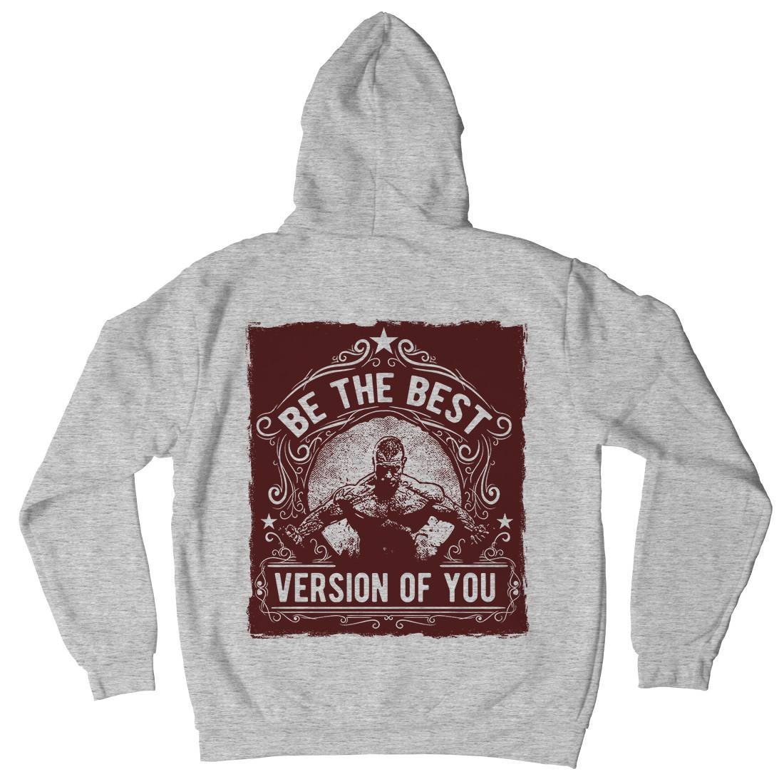 The Best Version Of You Mens Hoodie With Pocket Gym C985