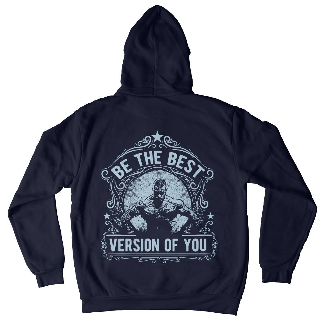 The Best Version Of You Kids Crew Neck Hoodie Gym C985