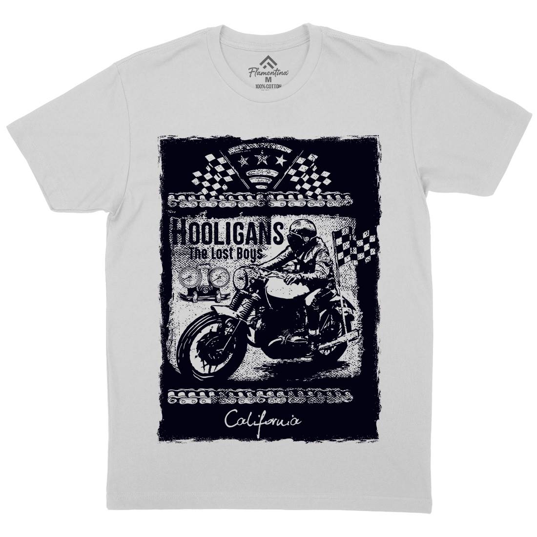 Lost Boys Mens Crew Neck T-Shirt Motorcycles C987