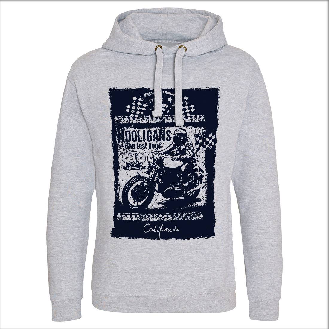 Lost Boys Mens Hoodie Without Pocket Motorcycles C987