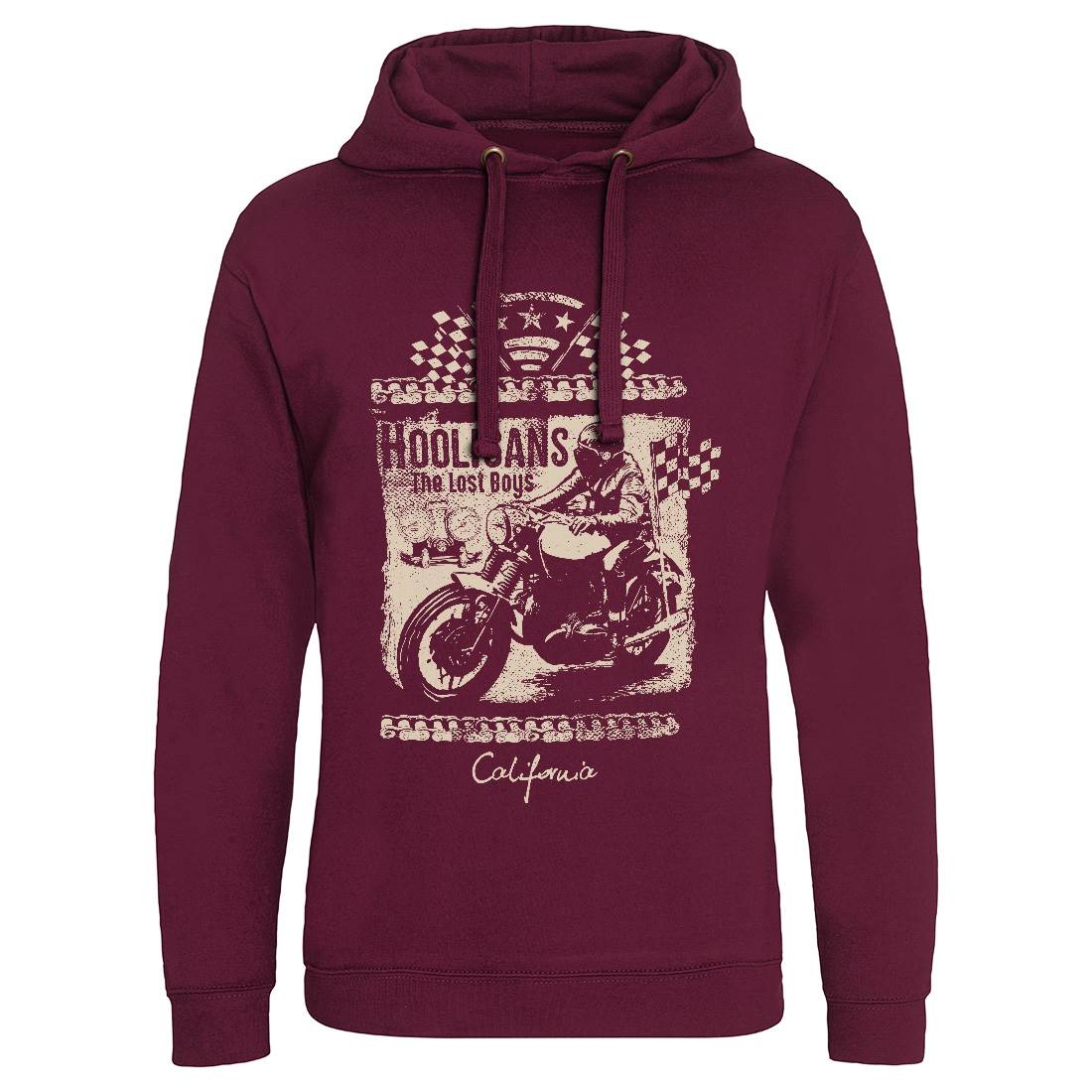 Lost Boys Mens Hoodie Without Pocket Motorcycles C987