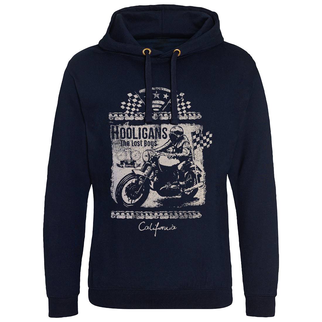 Lost Boys Mens Hoodie Without Pocket Motorcycles C987