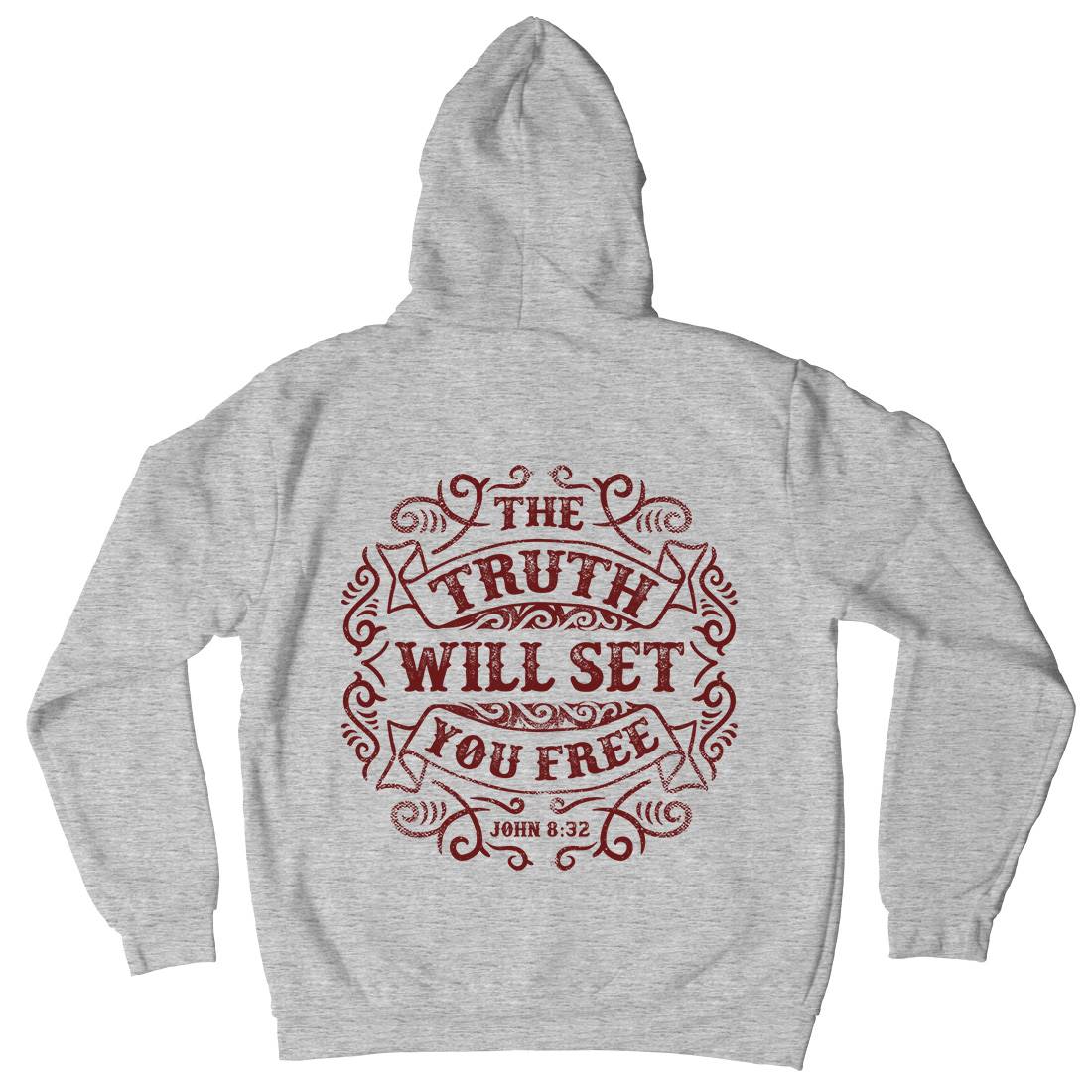 The Truth Will Set You Free Kids Crew Neck Hoodie Religion C990