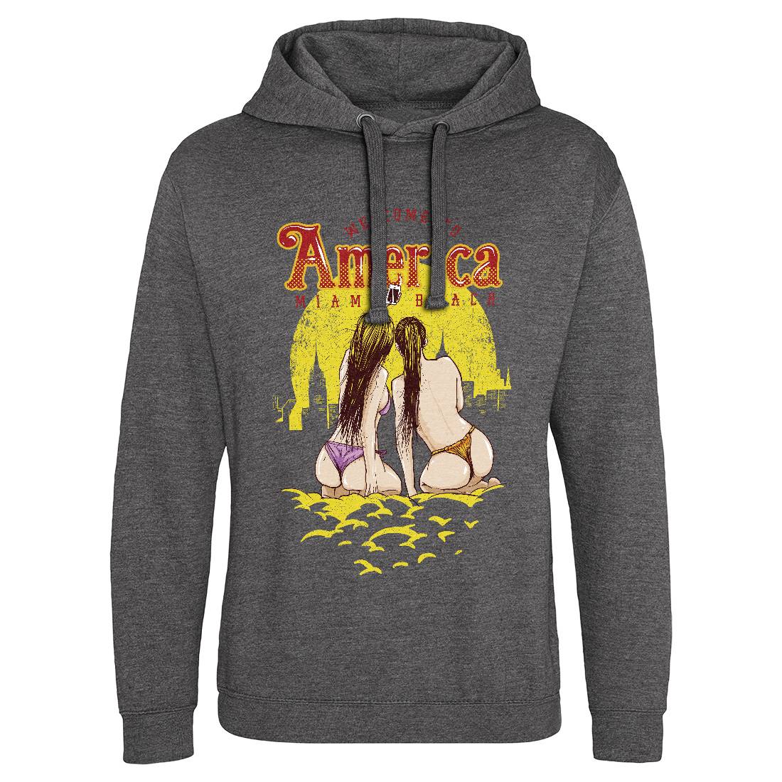 Welcome To America Mens Hoodie Without Pocket American C995